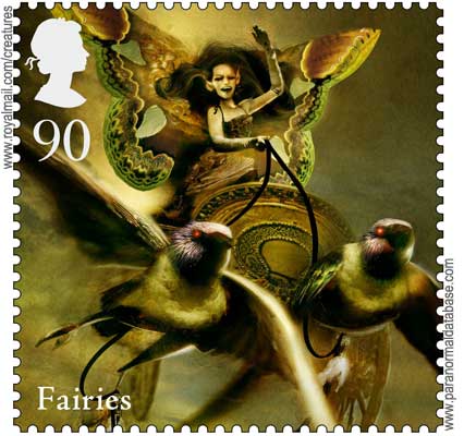 Fairy, stamp issued by the