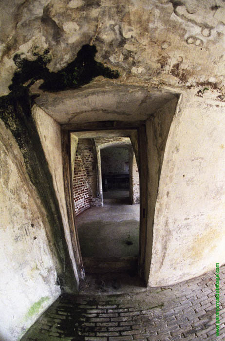 inside landguard fort