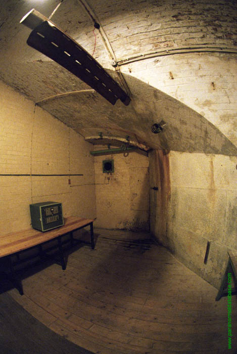 old room with stains on the walls